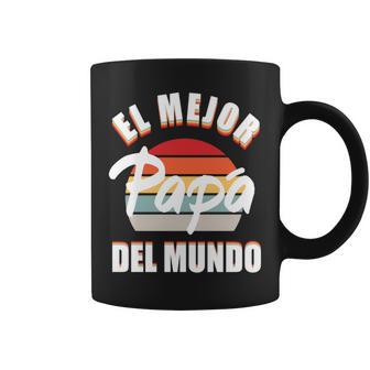El Mejor Papá Del Mundo Regalo El Día Del Padre Manga Larga Taza de café - Regaloses