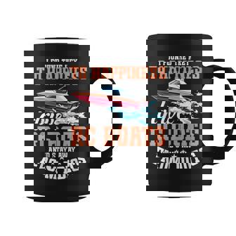 Electric Remote Control Boat Enthusiast Happiness RC Boat Coffee Mug | Mazezy