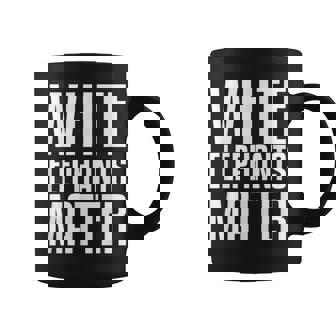 Elephants Matter White Elephant Exchange Coffee Mug | Mazezy