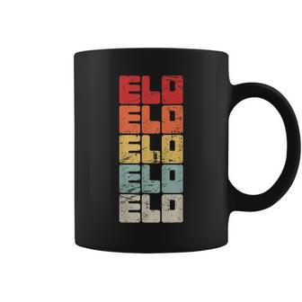 Elo Vintage Retro Name Vintage Retro Boy Girl Coffee Mug - Thegiftio UK
