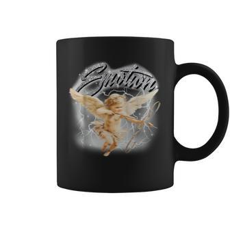 Emotion Cupid Angel Y2k Graphic Aesthetic Streetwear Coffee Mug - Thegiftio UK