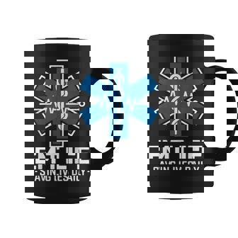 EMT Life Emergency Medical Technician Coffee Mug | Mazezy