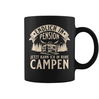 Endlich In Pension Wohnwagen Pensionär Tassen - Geschenkecke