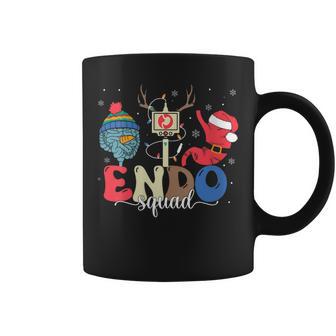 Endo Squad Nurse Stomach Santa Hat Endoscopy Tech Christmas Coffee Mug - Thegiftio UK