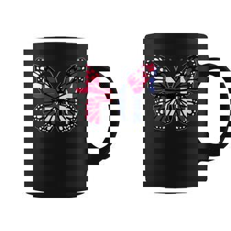 England And Cuba Butterfly Half English Half Cuban Roots Coffee Mug | Mazezy