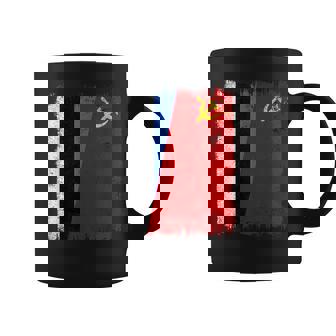 Estonia Soviet Union Flag Estonian CCCP Heritage Coffee Mug | Mazezy