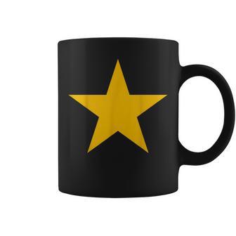 Estrella Amarillo Mostaza Camisa Estrella Amarillo Mostaza Taza de café - Regaloses