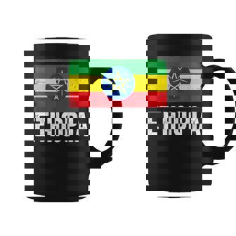 Ethiopian Flag Ethiopia Coffee Mug | Mazezy