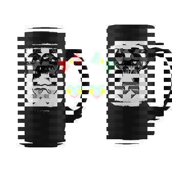 Ethiopian Girl Ethiopia Pride Flag Roots Coffee Mug | Mazezy