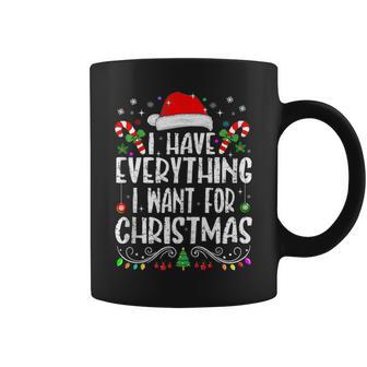 I Have Everything Want For Christmas Its Me I'm Couple Coffee Mug - Thegiftio