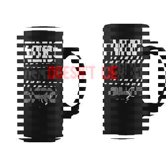 Evidence Forensic Investigation Crime Scene Investigator Coffee Mug | Mazezy