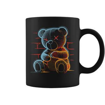 Evil Teddy Bear Streetwear Style Coffee Mug - Thegiftio UK