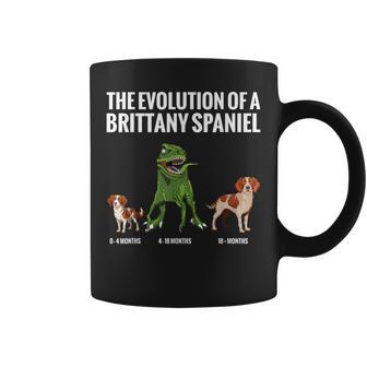 The Evolution Of A Brittany Spaniel This Concept Capt Coffee Mug - Thegiftio UK