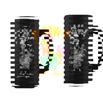 F-Caw-F Christmas Chicken Humor F-Caw-F Rooster Meme Coffee Mug - Thegiftio