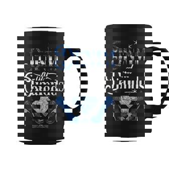Fabulous Denim & Diamonds High Heels Girls Cowgirls Coffee Mug | Seseable FR