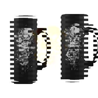 Fairy Grunge Fairycore Y2k Skulls Dainty Butterflies Gothic Coffee Mug | Mazezy