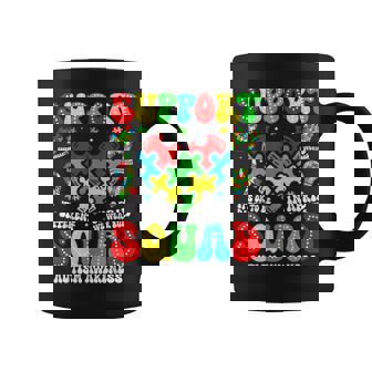 Family Autism Support Autism Awareness Squad Sped Teacher Coffee Mug | Seseable CA