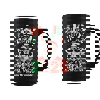 Family Christmas 2025 Rocker Santa Sunglasses Matching Coffee Mug - Monsterry