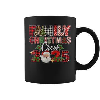 Family Christmas Crew 2025 Santa Xmas Family Matching Pajama Coffee Mug - Thegiftio UK