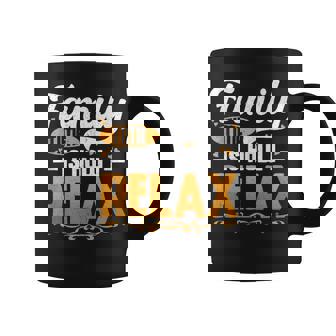 Family Time Is How I Relax Family Siblings Tank Top Coffee Mug | Mazezy