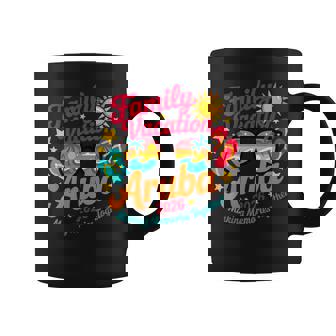 Family Vacation Aruba 2026 Matching Tropical Summer Outfit Coffee Mug | Mazezy