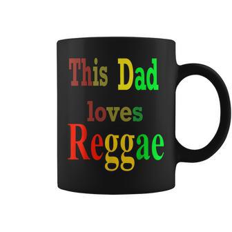 Fan De Reggae Amateurs De Musique Papa Rasta Jamaïque Homme Fête Des Pères Tasse - Cadeauxyz