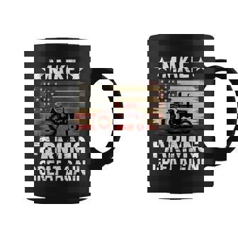 Make Farming Great Again Patriotic Farmer Pride Agriculture Coffee Mug | Mazezy