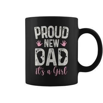 Father To Be Soon To Be Dad Proud New Dad It's A Girl Coffee Mug - Thegiftio UK