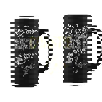 My Favorite Coastie Calls Me Son Proud US Coast Guard Son Coffee Mug | Mazezy