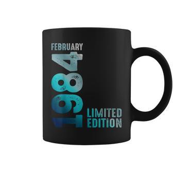 Febrero 1984 Edición Limitada 1984 Cumpleaños 1984 Taza de café - Regaloses