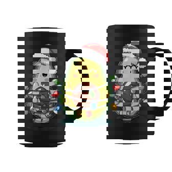 Festive Avocado Delight For Holiday Fun And Christmas Cheer Coffee Mug | Mazezy