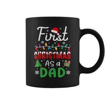 First Christmas As A Dad New Daddy 1St Christmas Dad Men Coffee Mug | Mazezy