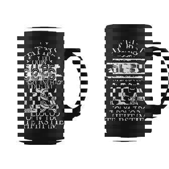 If At First You Don't Succeed Try Doing What Lisa Coffee Mug - Thegiftio