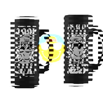 First Grade Squad 1st Grade Teacher Crew Back To School Team Coffee Mug | Mazezy