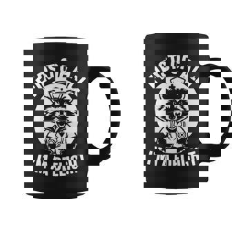 First Of All I'm A Delight アライグマ 看護師 面白い 長袖tシャツ コーヒーマグ - Kawaiitshirt