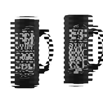 I Fish So I Don't Choke People Fishing Lover Fisherman Coffee Mug | Mazezy