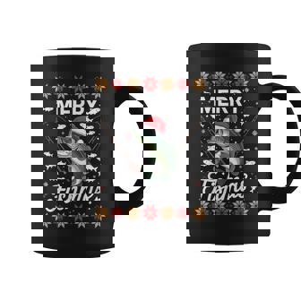 Fisherman Christmas Holyday Merry Fishmas Coffee Mug - Seseable