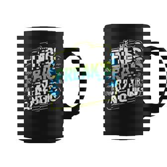 Fitness Freak Obsessed With Antiquing And Vintage Finds Coffee Mug | Mazezy