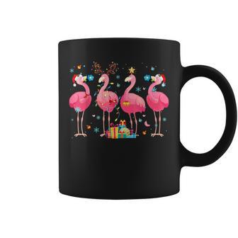 Flamingo Weihnachtsmann Rentier Weihnachten Christmas Tassen - Geschenkecke