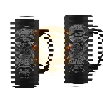 Flokis Shipyard Kattegat Viking Ship Oseberg Style -Scroll Coffee Mug | Mazezy