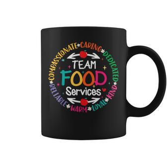 Food Services Back To School Cafeteria Crew Lunch Lady Team Coffee Mug - Thegiftio UK