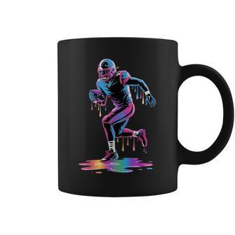 Football Drip Boy Youth Ice Cream Dripping Football Player Coffee Mug - Thegiftio UK