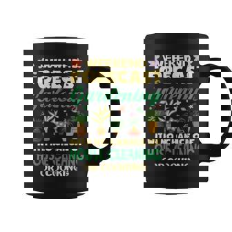 Weekend Forecast Gardening Plant Lover Garden Gardener Coffee Mug | Mazezy