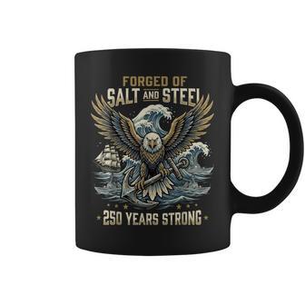 Forged Of Salt And Sl US Naval Ships 250Th Anniversary Coffee Mug - Thegiftio UK
