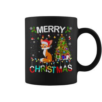 Fox Merry Christmas Foxes Lover Xmas Coffee Mug - Thegiftio UK