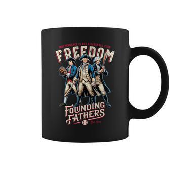 Freedom Founding Fathers Retro Minor League Baseball Team Coffee Mug - Thegiftio UK