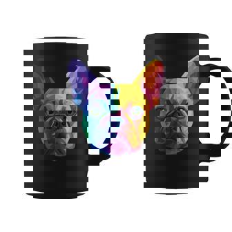 French Buldog Pop Art Portrait For Dog Owners Coffee Mug | Mazezy