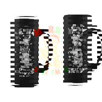 French Bulldog Christmas Pajamas Merry Christmas Coffee Mug - Seseable