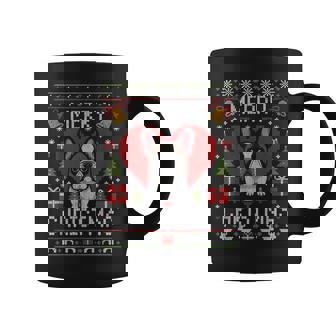 French Bulldog Santa Hat Frenchie Dog Ugly Christmas Sweater Coffee Mug - Thegiftio