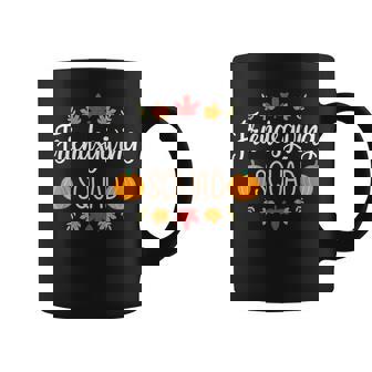 Friendsgiving Squad Autumn Fall Thanksgiving Matching Party Coffee Mug | Seseable FR